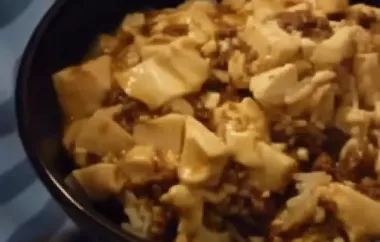 Delicious and Spicy Chinese Mabo Tofu Recipe