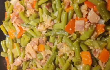 Delicious and Spicy Creole Green Beans Recipe