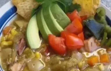 Delicious and Spicy Mexican Corn Chowder Recipe
