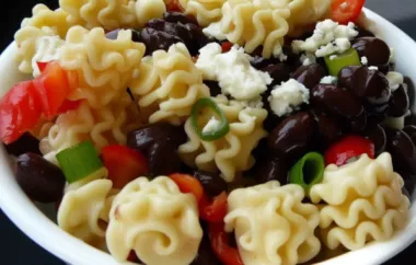 Delicious and Spicy Pasta Salad Recipe