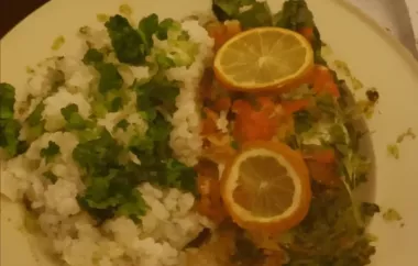 Delicious and Spicy Salmon Fillet with Cilantro Lime and Jalapeno
