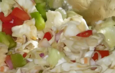 Delicious and Spicy Sherry's Hot Slaw Recipe