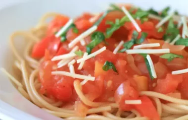 Delicious and Spicy Tomato Pepper Sauce Recipe