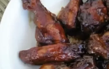 Delicious and sticky chicken wings glazed with a sweet and savory cola sauce