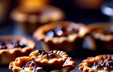 Delicious and Sweet Butter Tarts Recipe
