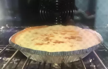 Delicious and Sweet Pineapple Pie Recipe