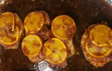 Delicious and Tangy Marmalade Pork Chops Recipe
