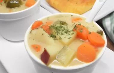 Delicious and Tangy Polish Pickle Soup Recipe
