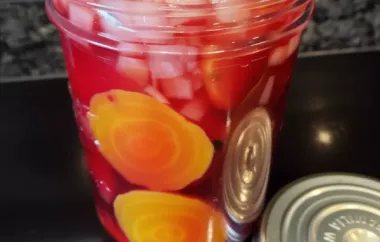 Delicious and Tangy Spiced Pickled Beets Recipe