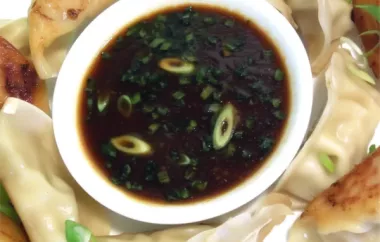 Delicious and Tangy Spring Roll Dipping Sauce Recipe