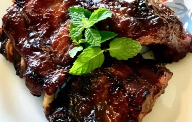 Delicious and tender baby back ribs cooked to perfection in the air fryer.