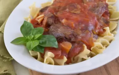 Delicious and Tender Beef Cacciatore