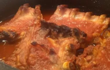 Delicious and Tender Oven-Baked BBQ Ribs Recipe