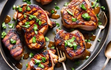 Delicious and Tender Pork Chops Recipe