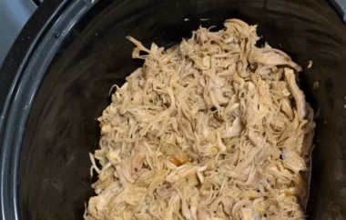 Delicious and Tender Slow Cooker Pulled Pork Recipe