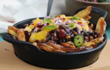 Delicious and Vegan-Friendly Chili Cheese Fries Recipe