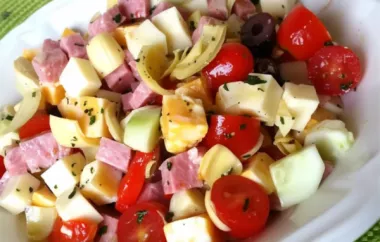 Delicious Antipasto Salad II Recipe