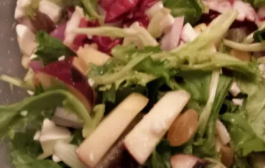Delicious Apple Almond Crunch Salad Recipe