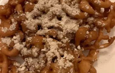 Delicious Apple Cinnamon Funnel Cakes Recipe