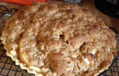 Delicious Apple Crumb Pie Recipe
