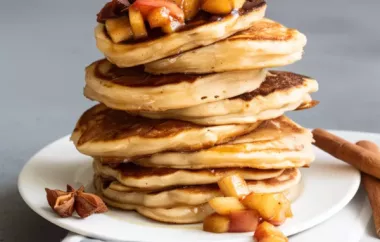 Delicious Apple Fritter Buttermilk Pancakes Recipe