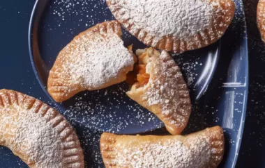 Delicious Apple Funnel Cake Hand Pies Recipe