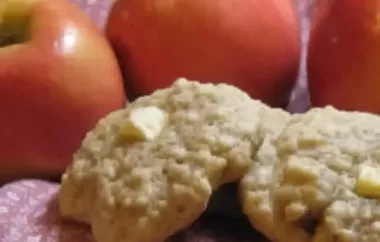 Delicious Apple Oatmeal Cookies Recipe