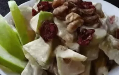Delicious Apple Walnut Salad Recipe