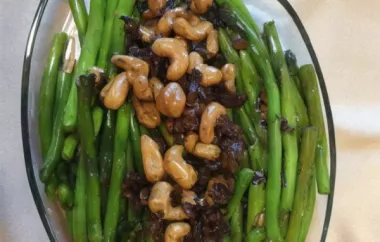 Delicious Asparagus and Cashews Recipe