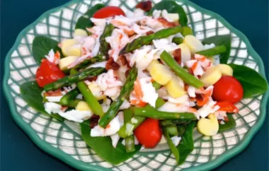 Delicious Asparagus and Crab Salad Recipe