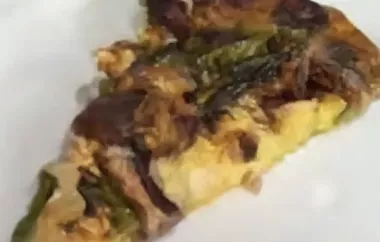 Delicious Asparagus and Mushroom Frittata Recipe