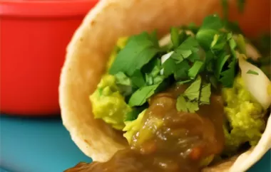 Delicious Avocado Tacos for a Flavorful Meal
