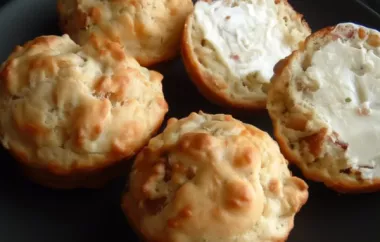 Delicious Bacon Cheddar Chive Muffins Recipe