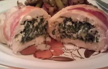 Delicious Bacon-Wrapped Chicken Stuffed with Spinach and Ricotta