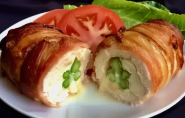 Delicious Bacon-Wrapped Stuffed Chicken in the Air Fryer