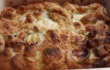 Delicious Baked Banana French Toast