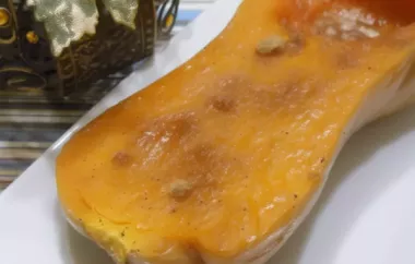 Delicious Baked Butternut Squash Recipe