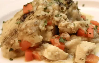 Delicious Baked Chicken and Dumpling Casserole Recipe