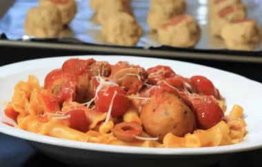 Delicious Baked Chicken Meatballs Recipe