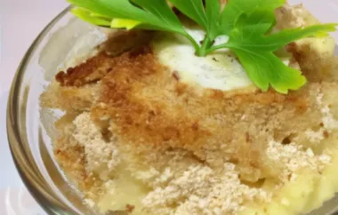 Delicious Baked Mashed Parsnips Recipe