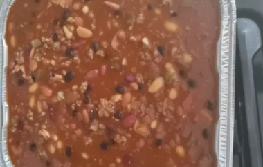 Delicious Baked Meaty Beans Recipe