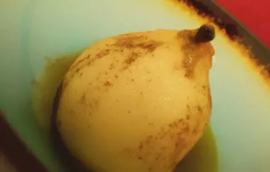 Delicious Baked Pear Recipe