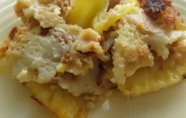 Delicious Baked Pineapple Side Dish Recipe