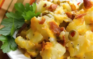 Delicious Baked Potato Salad Recipe