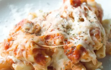 Delicious Baked Ziti with Spicy Sausage