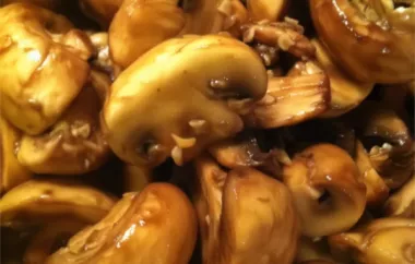 Delicious Balsamic Mushroom Pasta