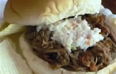 Delicious Barbecued Beef Sandwiches