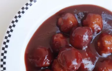 Delicious BBQ Meatballs Recipe