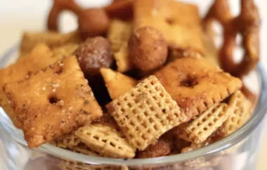 Delicious BBQ Snack Mix Recipe for Your Next Party