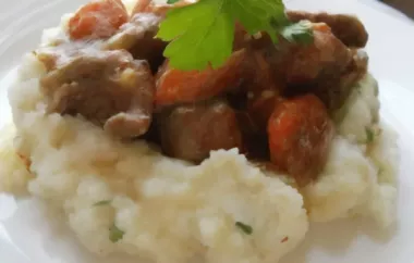 Delicious Beer-Braised Irish Stew and Colcannon
